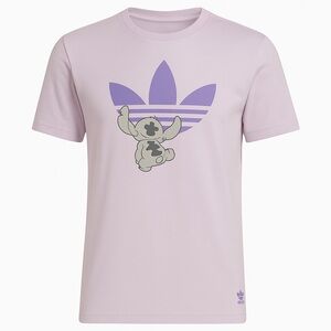 Adidas X Disney medium purple stitch T-shirt